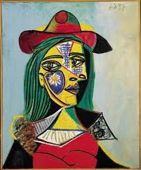 Mujer con sombrero y cuello de piel – Pablo Picasso